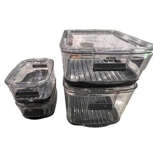 Prokeeper 4-Piece Fresh Produce Keeper Set - 4pk Kitchen Storage Containers